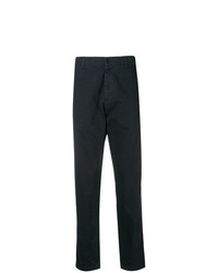 Pantalon chino bleu marine Aspesi