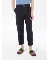 Pantalon chino bleu marine JW Anderson