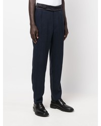 Pantalon chino bleu marine Giorgio Armani