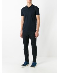 Pantalon chino bleu marine Lanvin