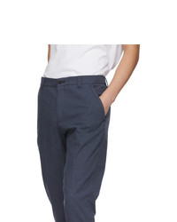 Pantalon chino bleu marine Hugo