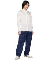 Pantalon chino bleu marine King & Tuckfield