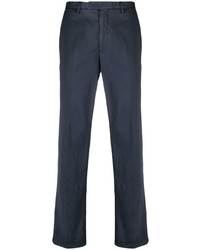 Pantalon chino bleu marine Boglioli