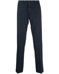 Pantalon chino bleu marine Borrelli
