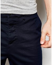 Pantalon chino bleu marine Asos