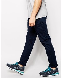 Pantalon chino bleu marine Asos