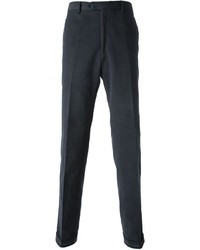 Pantalon chino bleu marine Brioni