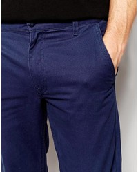 Pantalon chino bleu marine Cheap Monday