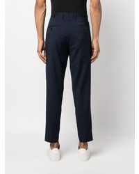 Pantalon chino bleu marine Incotex