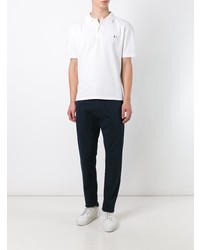 Pantalon chino bleu marine AMI Alexandre Mattiussi