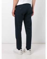 Pantalon chino bleu marine AMI Alexandre Mattiussi