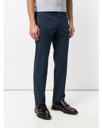 Pantalon chino bleu marine Incotex