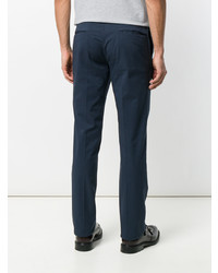 Pantalon chino bleu marine Incotex