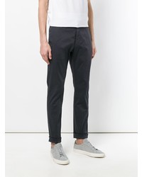 Pantalon chino bleu marine Z Zegna