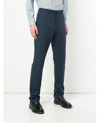 Pantalon chino bleu marine Cerruti 1881