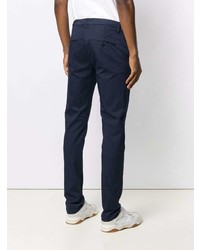 Pantalon chino bleu marine Dondup