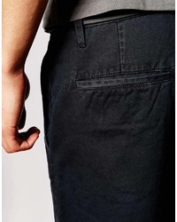 Pantalon chino bleu marine Cheap Monday