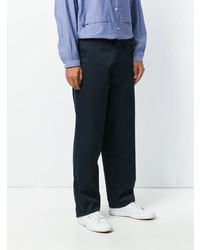 Pantalon chino bleu marine E. Tautz