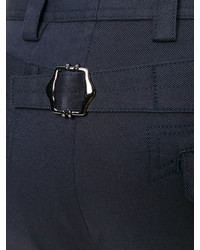 Pantalon chino bleu marine Dolce & Gabbana
