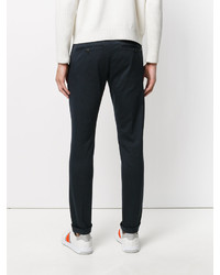 Pantalon chino bleu marine Dondup