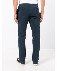 Pantalon chino bleu marine Aspesi