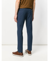 Pantalon chino bleu marine Incotex