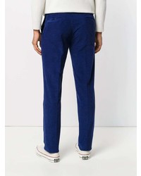 Pantalon chino bleu marine Incotex