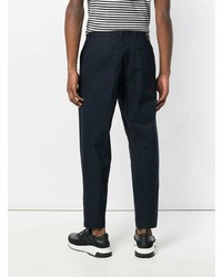 Pantalon chino bleu marine McQ Alexander McQueen
