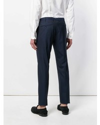 Pantalon chino bleu marine Incotex