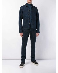 Pantalon chino bleu marine Ma+