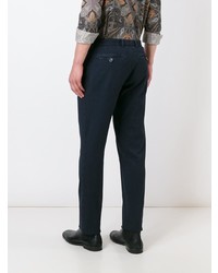 Pantalon chino bleu marine Etro