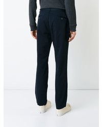 Pantalon chino bleu marine Sunspel