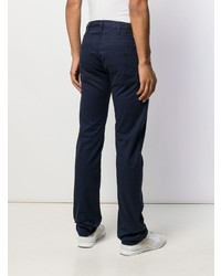 Pantalon chino bleu marine Emporio Armani