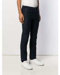 Pantalon chino bleu marine Incotex