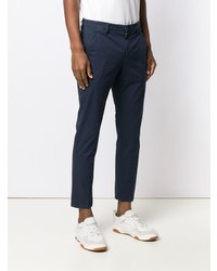 Pantalon chino bleu marine Dondup