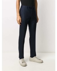 Pantalon chino bleu marine Incotex