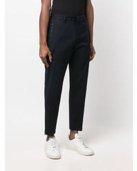 Pantalon chino bleu marine Emporio Armani