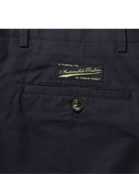 Pantalon chino bleu marine Dunhill