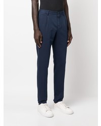 Pantalon chino bleu marine Incotex