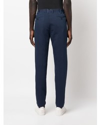 Pantalon chino bleu marine Incotex