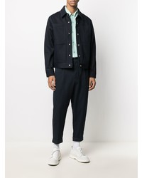 Pantalon chino bleu marine Ami Paris