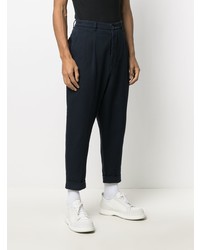 Pantalon chino bleu marine Ami Paris