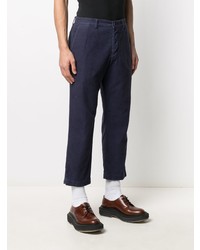 Pantalon chino bleu marine YMC