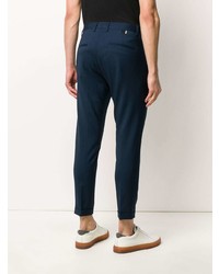 Pantalon chino bleu marine Low Brand