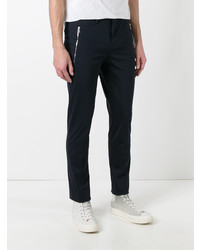 Pantalon chino bleu marine Neil Barrett