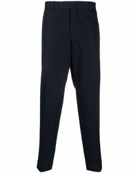 Pantalon chino bleu marine Dell'oglio