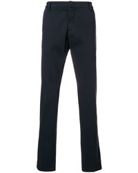 Pantalon chino bleu marine Dondup