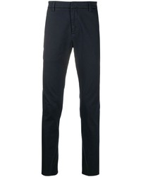 Pantalon chino bleu marine Dondup