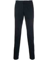 Pantalon chino bleu marine Dondup