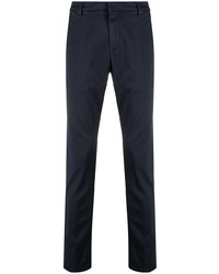 Pantalon chino bleu marine Dondup